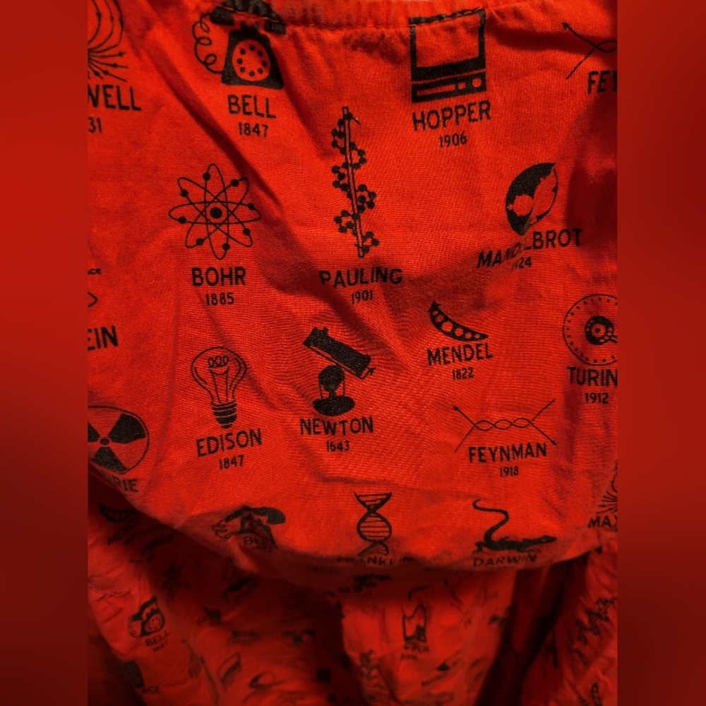 Retrolicious 4x inventors print dress - Picture 2 of 5